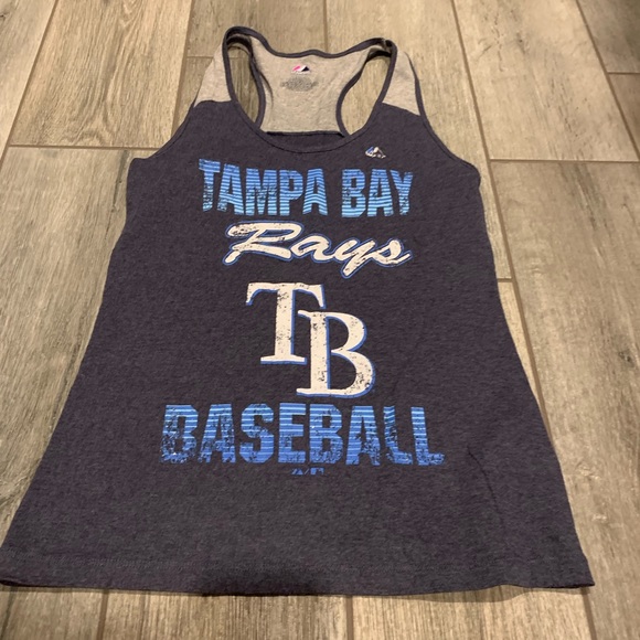 Majestic Tops - Tampa Bay Rays Tank Top Majestic Tops - Tampa Bay Rays Tank Top